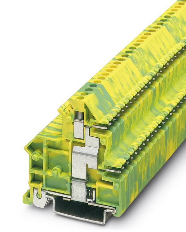 Phoenix Contact 1876615 Klem 2-etages 5.08 mm Schroeven Groen, Geel 50 stuk(s)