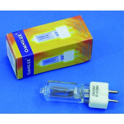 Omnilux Studiolampe Halogeenlamp voor lichteffect  230 V GY9.5 500 W Wit 