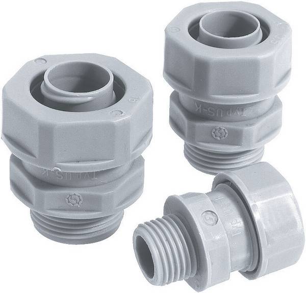 LAPP 55501320 SILVYN® USK-M 16x1,5 Slangbevestiging Zilver-grijs (RAL 7001) M16 13 mm Recht 1 stuk(s)