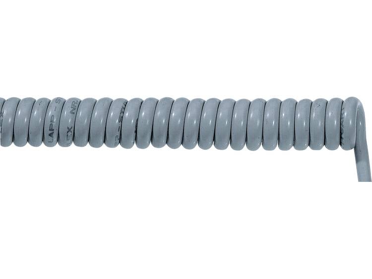 Ölflex® Spiral Spiraalkabel PUR, mantel grijs, aders cijfergecodeerd 5 x 1.5 mm² Grijs N-A LappKabel