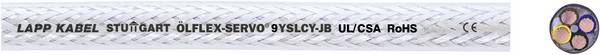 LAPP ÖLFLEX® 9YSLCY-JB Servokabel 4 G 6 mm² Transparant 37003/1 per meter