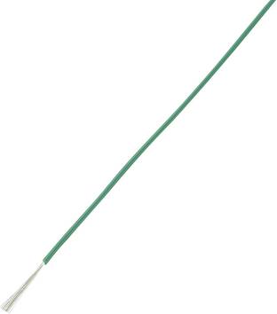 TRU COMPONENTS 1570694 Draad LiY 1 x 0.14 mm² Groen 25 m