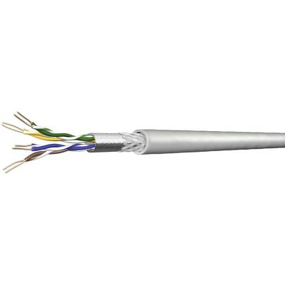 DRAKA 1000454-00100RW Netwerkkabel CAT 5e SF/UTP 4 x 2 x 0.13 mm² Geel per meter