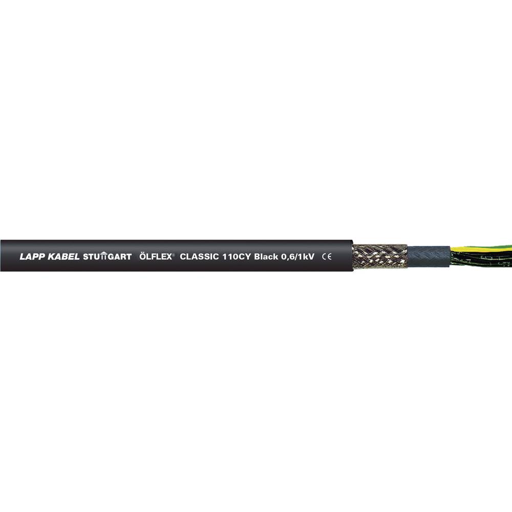 LAPP ÖLFLEX® CLASSIC 110 CY BLACK Stuurstroomkabel 7 G 1.50 mm² Zwart 1121314-300 300 m