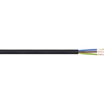 LAPP 49900075 Geïsoleerde kabel H05VV-F 3 x 1 mm² Zwart per meter