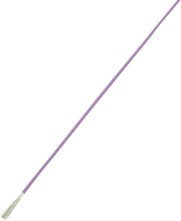 TRU COMPONENTS 1566850 Draad LiY 1 x 0.14 mm² Violet 100 m