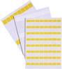 LAPP 83256161 LCK-48 YE Kabeletiket Fleximark 34 x 25.40 mm Kleur van het label: Geel Aantal etiketten: 18