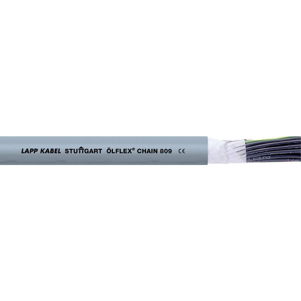 LAPP 1026712-50 Geleiderkettingkabel ÖLFLEX® CHAIN 809 7 G 0.75 mm² Grijs 50 m