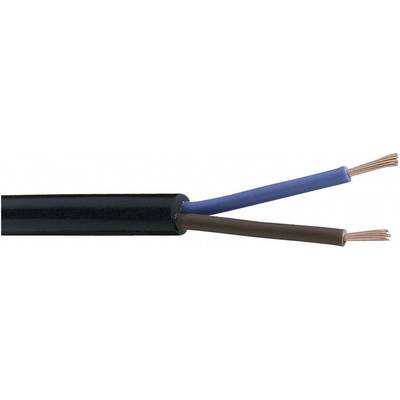 LAPP 49900063-20 Geïsoleerde kabel H03VV-F 2 x 0.75 mm² Zwart 20 m
