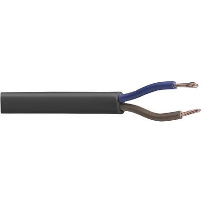 LAPP 49900081 Geïsoleerde kabel H05VVH2-F 2 x 0.75 mm² Zwart per meter