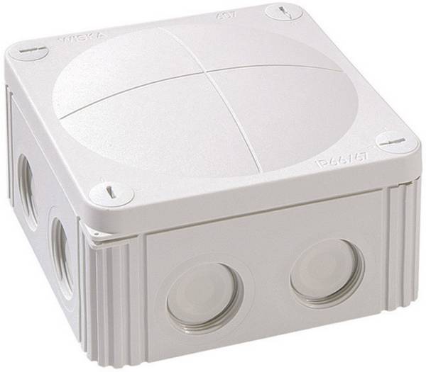Wiska 10060531 Combi 607-aftakdoos grijs Grijs-wit (RAL 7035) IP66/IP67