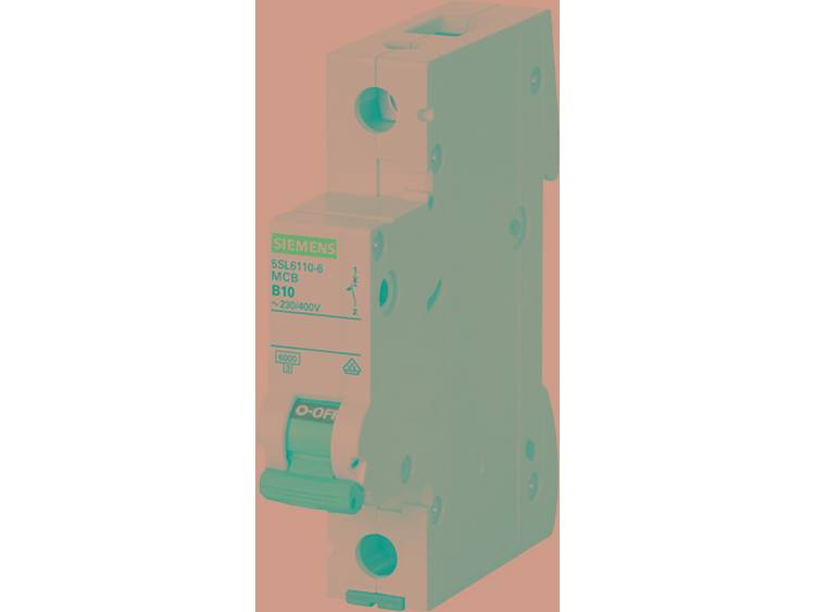 Zekeringautomaat 1-polig 10 A Siemens 5SL6110-7