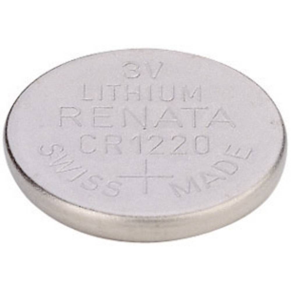 CR1220 Knoopcel Lithium 3 V 35 mAh Renata CR1220 MFR 1 stuk(s)