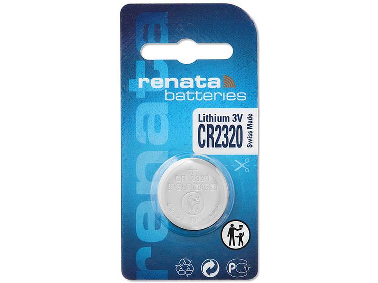 Renata Knoopcel CR 2320 Lithium 150 mAh 3 V 1 stuks