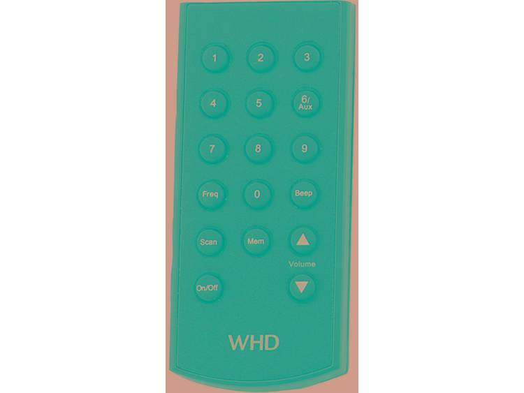 WHD 112-001-00-007-04 Infrarood afstandsbediening voor radio inbouwset Grijs