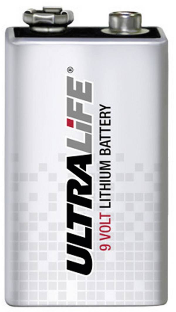 Ultralife U9VL-J-P 6LR61 9V batterij (blok) Lithium 1200 mAh 9 V 1 stuk(s)