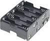 Goobay 12460 Batterijhouder Aantal cellen: 10 AA (penlite) Drukknopaansluiting (l x b x h) 77 x 60 x 32 mm
