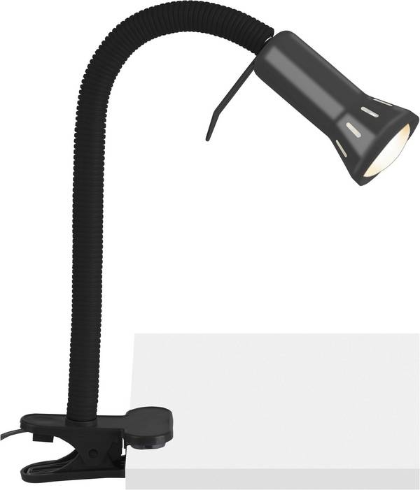 Brilliant Antony Klemlamp  Spaarlamp  E14 40 W Zwart