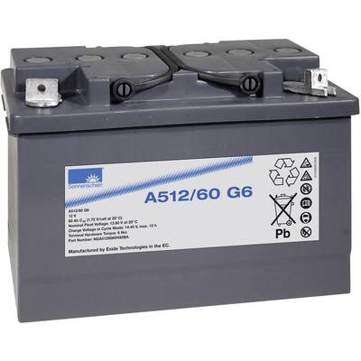 Grijze autoaccu met etiket, gegevens over merk, capaciteit (60 Ah), spanning (12 V) en recyclingssymbolen.