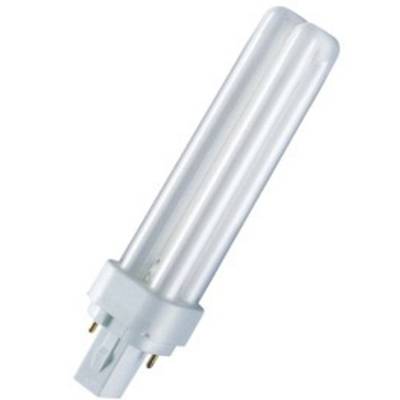 OSRAM Spaarlamp Energielabel: G (A - G) G24d-1 138 mm 230 V 13 W = 65 W Warmwit Buis  1 stuk(s)