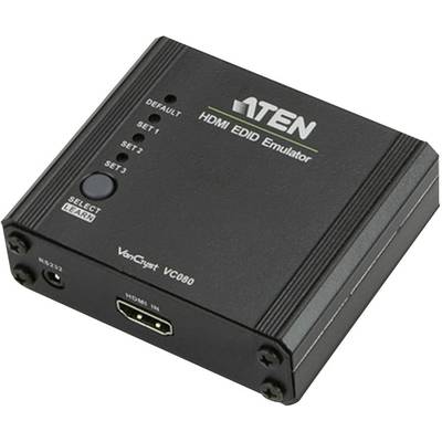 ATEN VC080 HDMI Adapter [1x HDMI-bus - 1x HDMI-bus] Zwart  