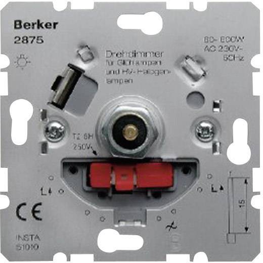 Draaidimmer 600 W (R) met soft-klik - metaal-0
