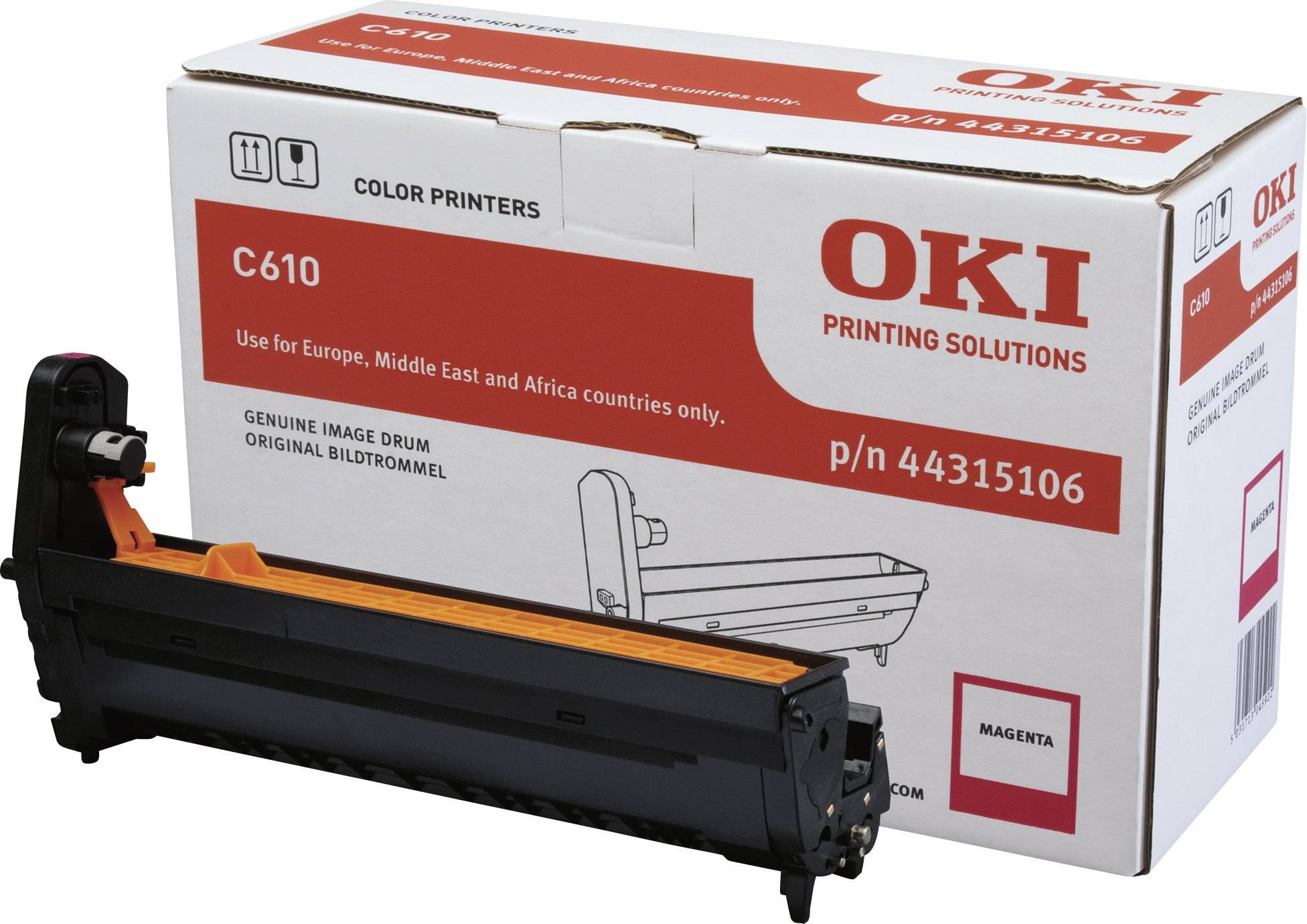 OKI Magenta Trommelkit - 20000 Pagina's - voor C610dn, 610dtn, 610n - 44315106-0