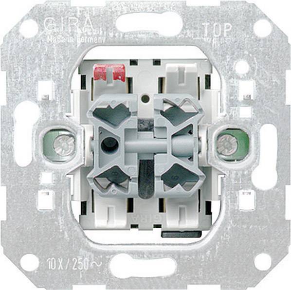 GIRA Inzetstuk Jaloezie-schakelaar Standaard 55, E2, Event Clear, Event, Event Opaque, Esprit, ClassiX, System 55 Bont 0