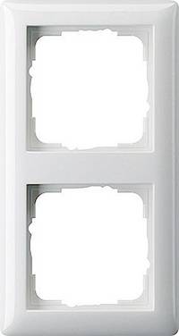 GIRA 021203  Frame 2-voudig System 55, Standaard 55 Zuiver wit (glanzend) 1 stuk(s)