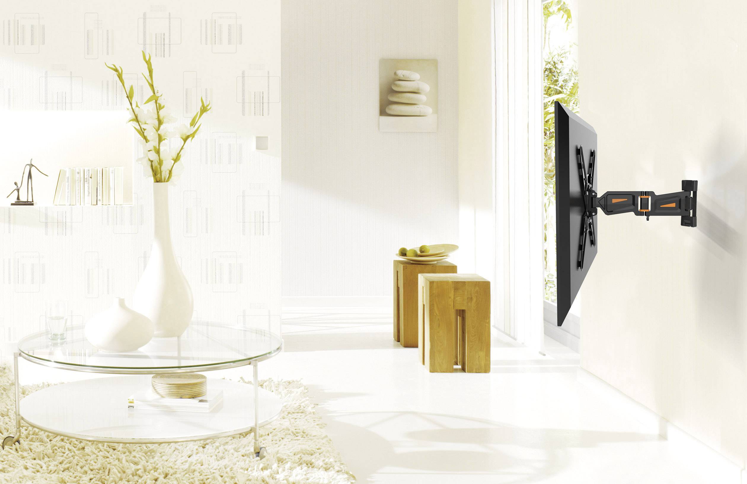 SpeaKa Professional TV-beugel 81,3 cm (32") - 139,7 cm (55") Kantelbaar, Zwenkbaar-2