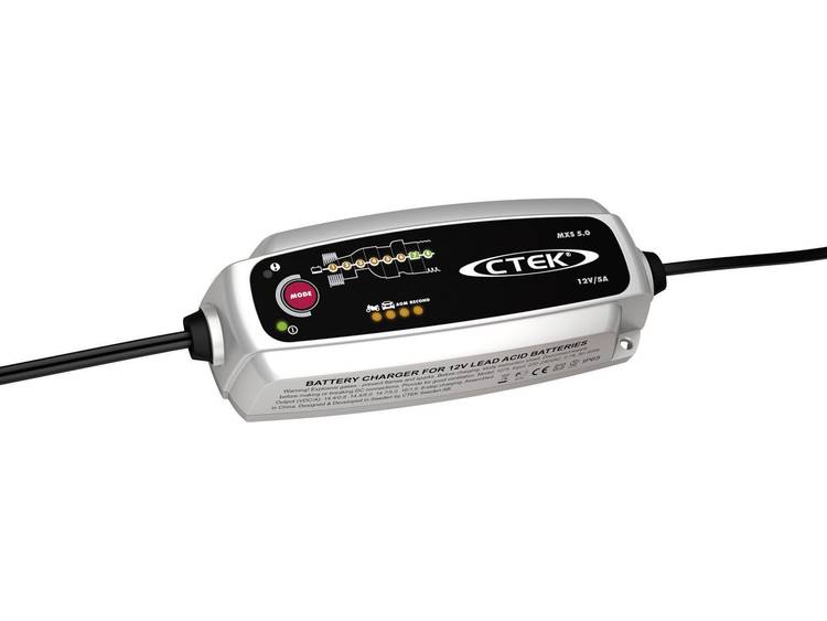 CTEK Hoogfrequentlader MXS 5.0 12V 5A Automatische acculader 12 V