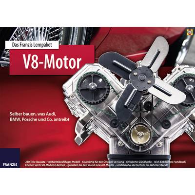 Franzis Verlag 65207 V8-Motor Mechanica Leerpakket vanaf 14 jaar 