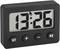 Zwarte digitale timer toont 13:26. Knoppen: 'SET', '+', pijl, 'Afspelen/Pauzeren'-symbool onderaan.