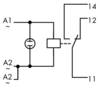WAGO 789-508 Industrieel relais Nominale spanning: 230 V/AC Schakelstroom (max.): 12 A 1x wisselcontact 1 stuk(s)