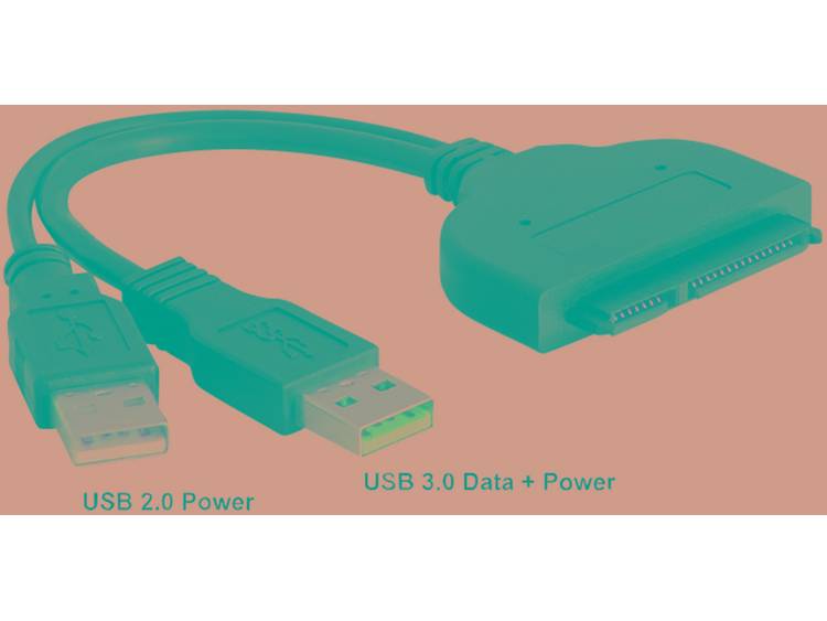 Adapter USB 3.0 > 22-Pin SATA