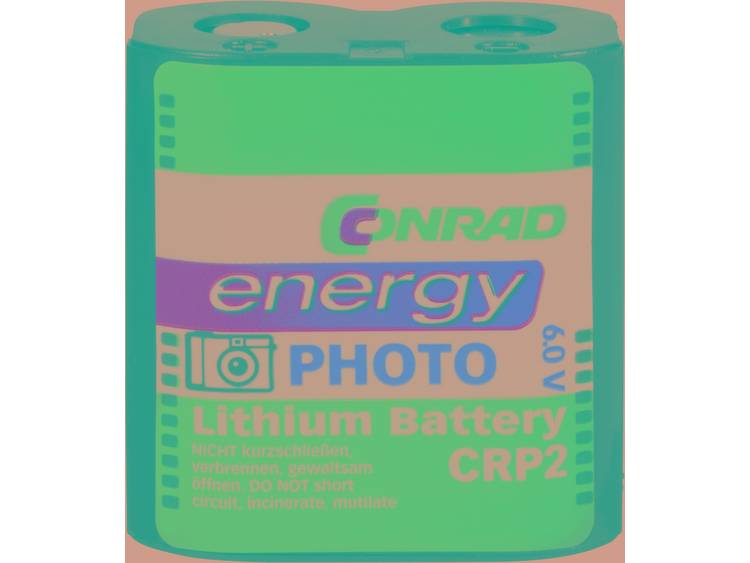 Conrad energy CR-P 2 Lithium Fotobatterij 1400 mAh 6 V