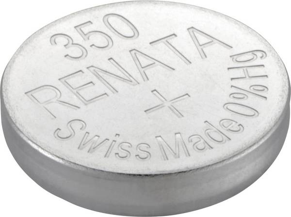 Renata Knoopcel 350 1.55 V 1 stuk(s) 105 mAh Zilveroxide