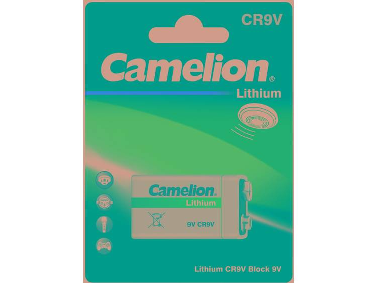 Camelion 6LR61 9V batterij (blok) Lithium 1200 mAh 9 V 1 stuk(s)
