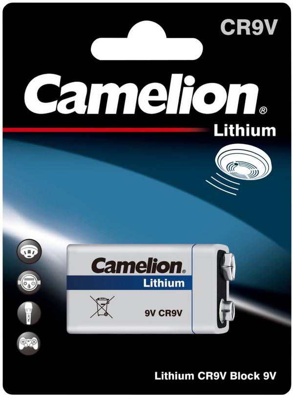 Camelion 6LR61 9V batterij (blok) Lithium 1200 mAh 9 V 1 stuk(s)