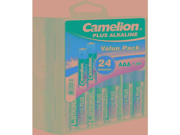 Camelion LR03 AAA batterij (potlood) Alkali-mangaan 1250 mAh 1.5 V 24 stuks