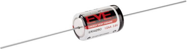 EVE ER14250 AX Speciale batterij 1/2 AA Axiaal soldeerpin Lithium 3.6 V 1200 mAh 1 stuk(s)