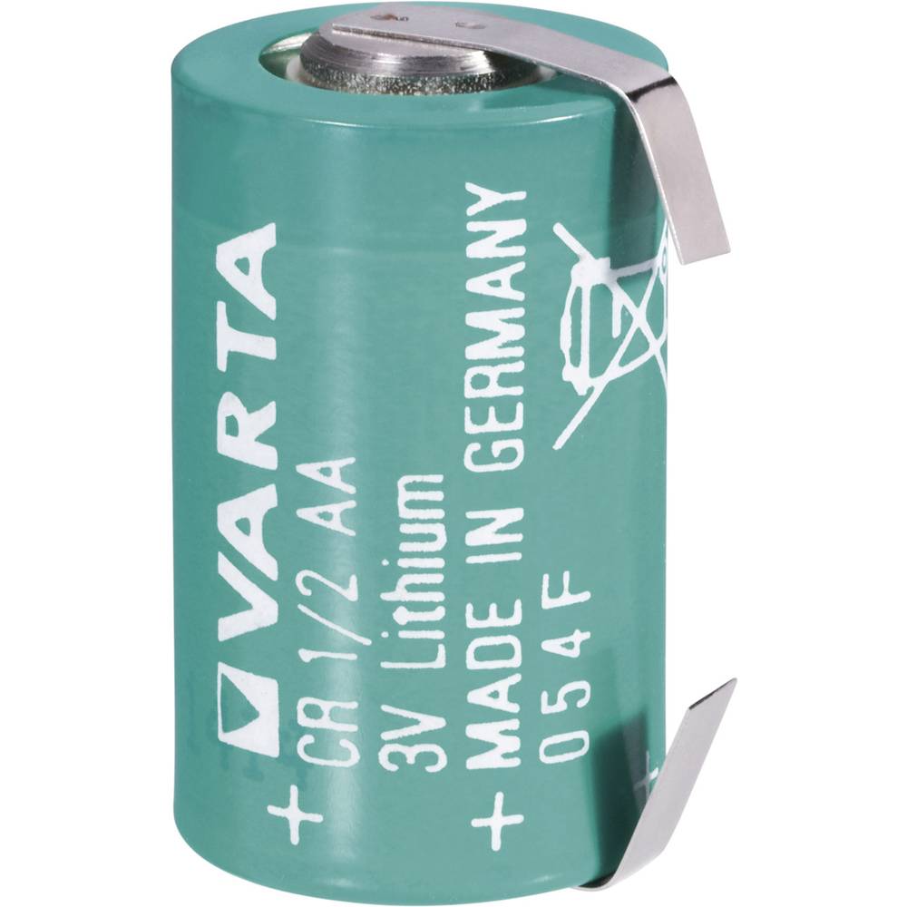 Varta CR1/2 AA LF Speciale batterij CR 1/2 AA LF U-soldeerlip Lithium 3 V 970 mAh 1 stuk(s)