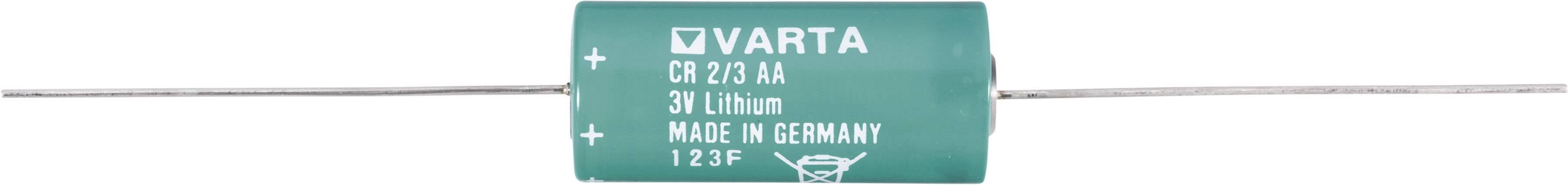 Varta CR2/3 AA CD Speciale batterij CR 2/3 AA CD Axiaal soldeerpin Lithium 3 V 1350 mAh 1 stuk(s)