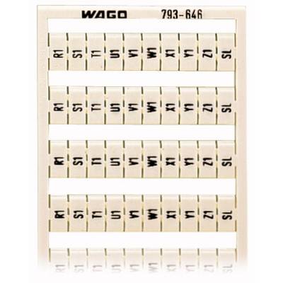 WAGO 793-646 Markeringskaarten  5 stuk(s)