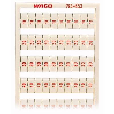 WAGO 793-653 Markeringskaarten  5 stuk(s)
