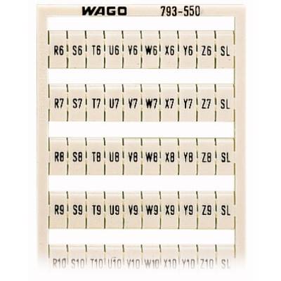 WAGO 793-550 Markeringskaarten  5 stuk(s)