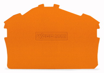 WAGO 2002-6392 Afsluit- en scheidingsplaat  100 stuk(s)