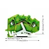 WAGO 780-607 Aardklem 5 mm Spanveer Toewijzing: Terre Groen, Geel 50 stuk(s) Package