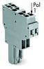 WAGO 769-123 Female connector 5 mm Spanveer Toewijzing: L Grijs 25 stuk(s)