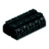 WAGO 862-1505/999-950 Apparaataansluitklem 60 mm Veerklem Toewijzing: Zonder PE-behuizing contact Zwart 200 stuk(s) Piece